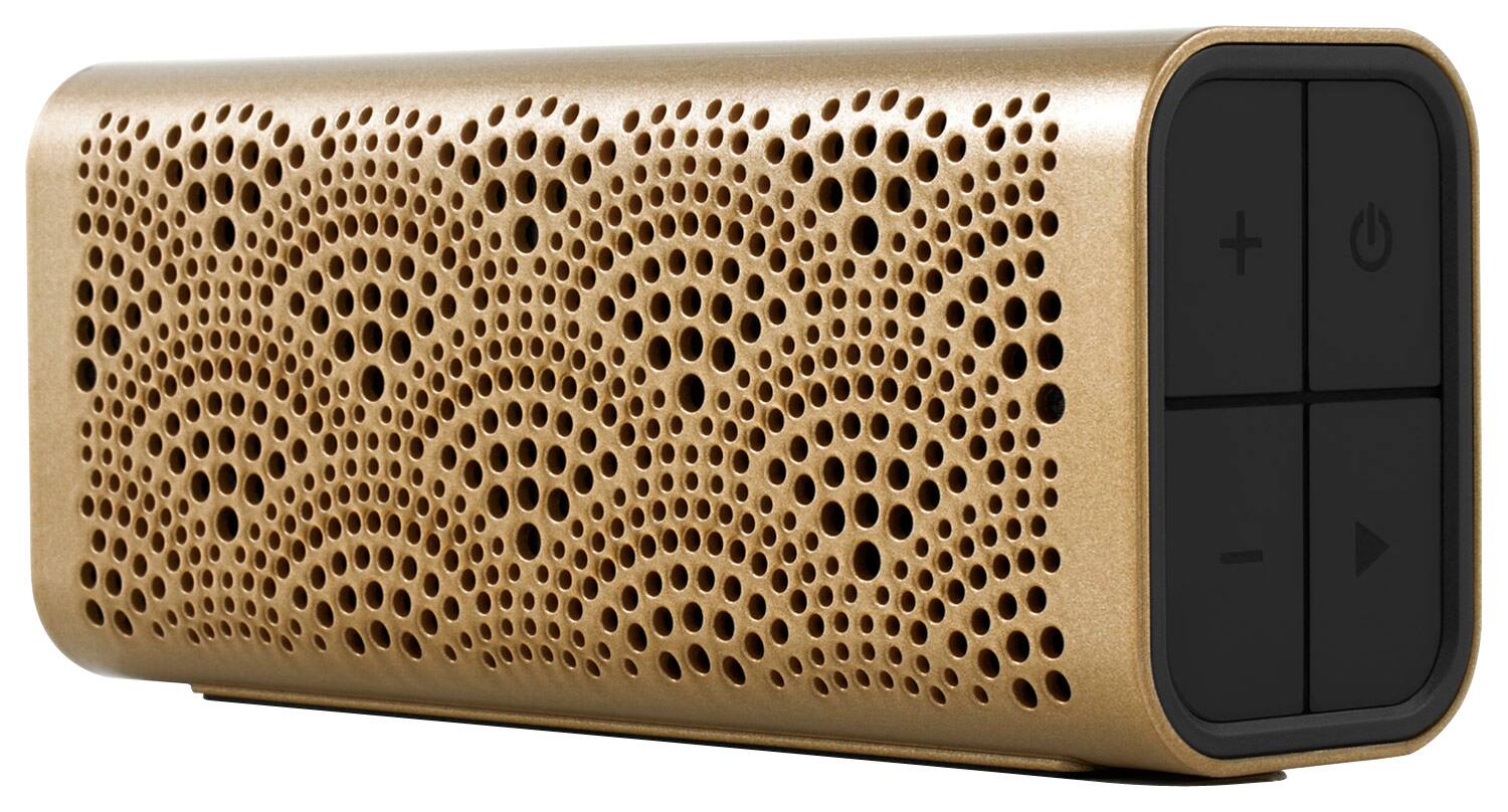 BRAVEN - LUX Portable Bluetooth Speaker - Gold - Alternate View 11