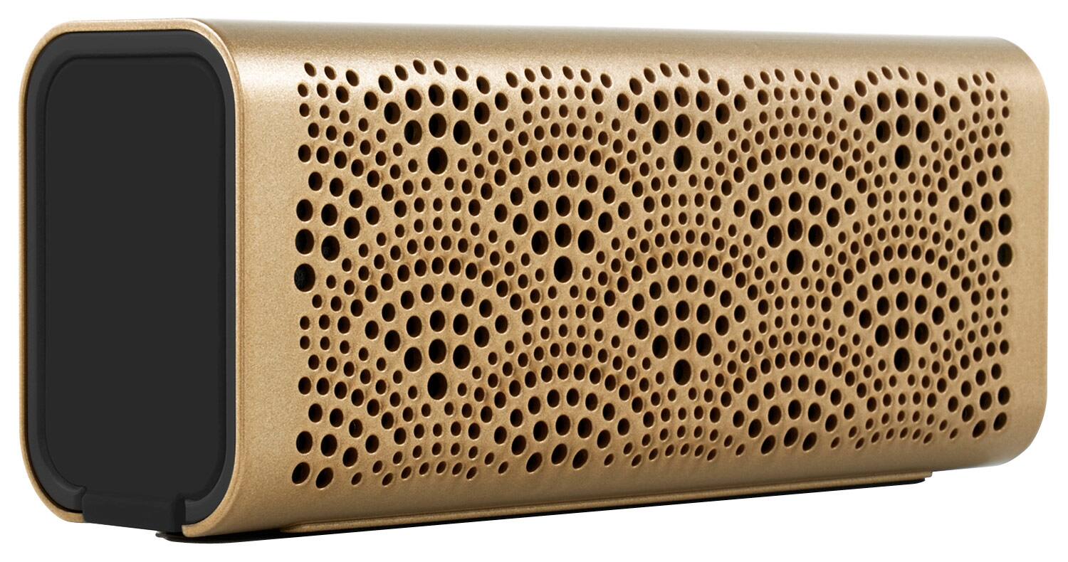 BRAVEN - LUX Portable Bluetooth Speaker - Gold - Alternate View 13