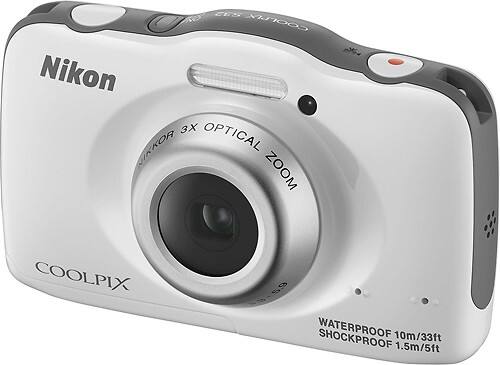 Best Buy Nikon Coolpix S Megapixel Digital Camera White