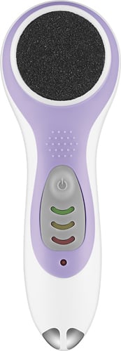 Conair - CONAIR True Glow Sonic Pedicure Brush - Purple/Silver - Angle