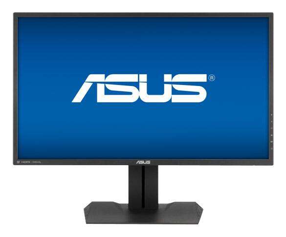 Asus - 27" IPS HD FreeSync Monitor - Black - Larger Front