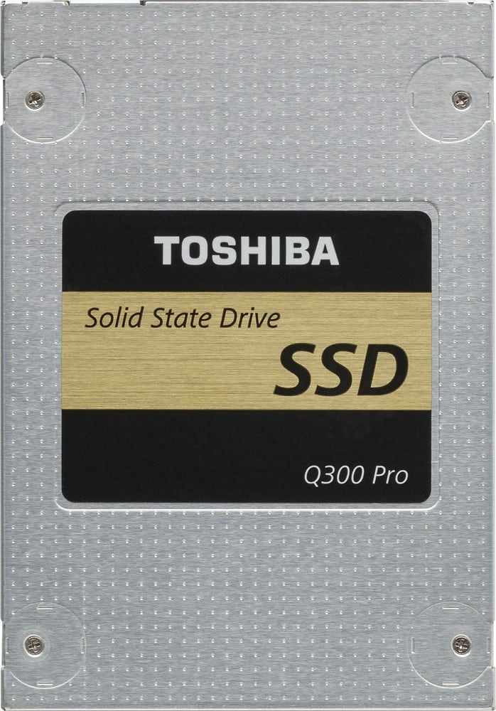 Toshiba - Q300 Pro 512GB Internal SATA III Solid State Drive for Laptops - Gray - Front Zoom