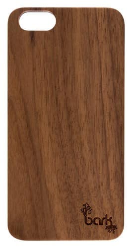 Bark - Hybrid Case for Apple® iPhone® 6 Plus and 6s Plus - Walnut - Larger Front