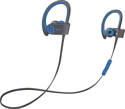 Beats by Dr. Dre - Powerbeats2 Wireless Earbud Headphones - Blue - Larger Front