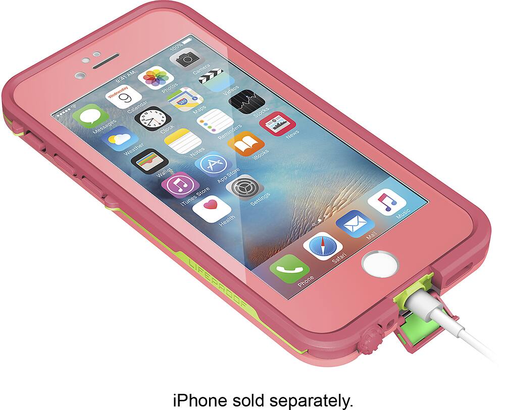 LifeProof - FRE Case for Apple® iPhone® 6 and 6s - Pink - AlternateView15 Zoom