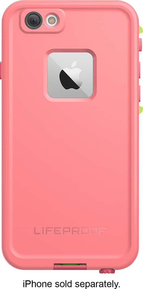 LifeProof - FRE Case for Apple® iPhone® 6 and 6s - Pink - AlternateView1 Zoom
