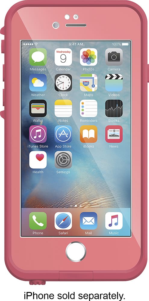 LifeProof - FRE Case for Apple® iPhone® 6 and 6s - Pink - AlternateView2 Zoom