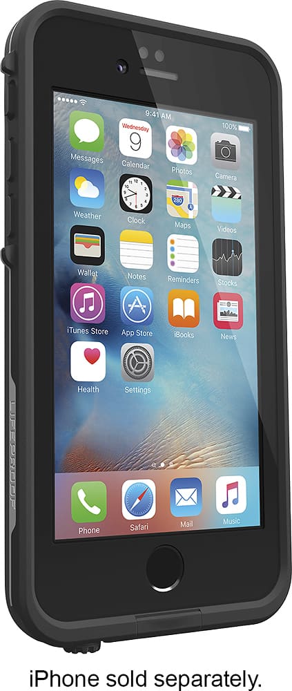 LifeProof - fr Case for Apple® iPhone® 6 Plus and 6s Plus - Black - AlternateView12 Zoom