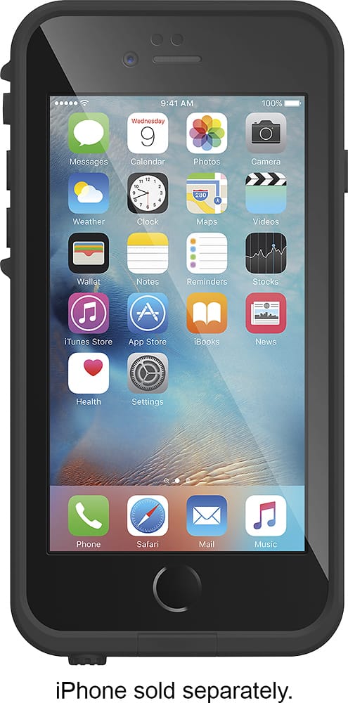 LifeProof - fr Case for Apple® iPhone® 6 Plus and 6s Plus - Black - AlternateView2 Zoom