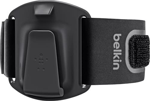Belkin - Armband Case for Apple® iPhone® 6 and 6s - Black - Angle