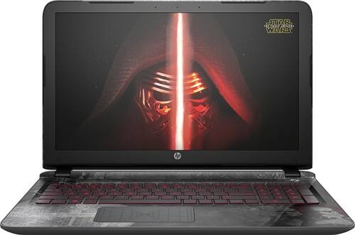 HP - Star Wars Special Edition 15.6" Laptop - Intel Core i5 - 6GB Memory - 1TB Hard Drive - Darkside Black - Larger Front
