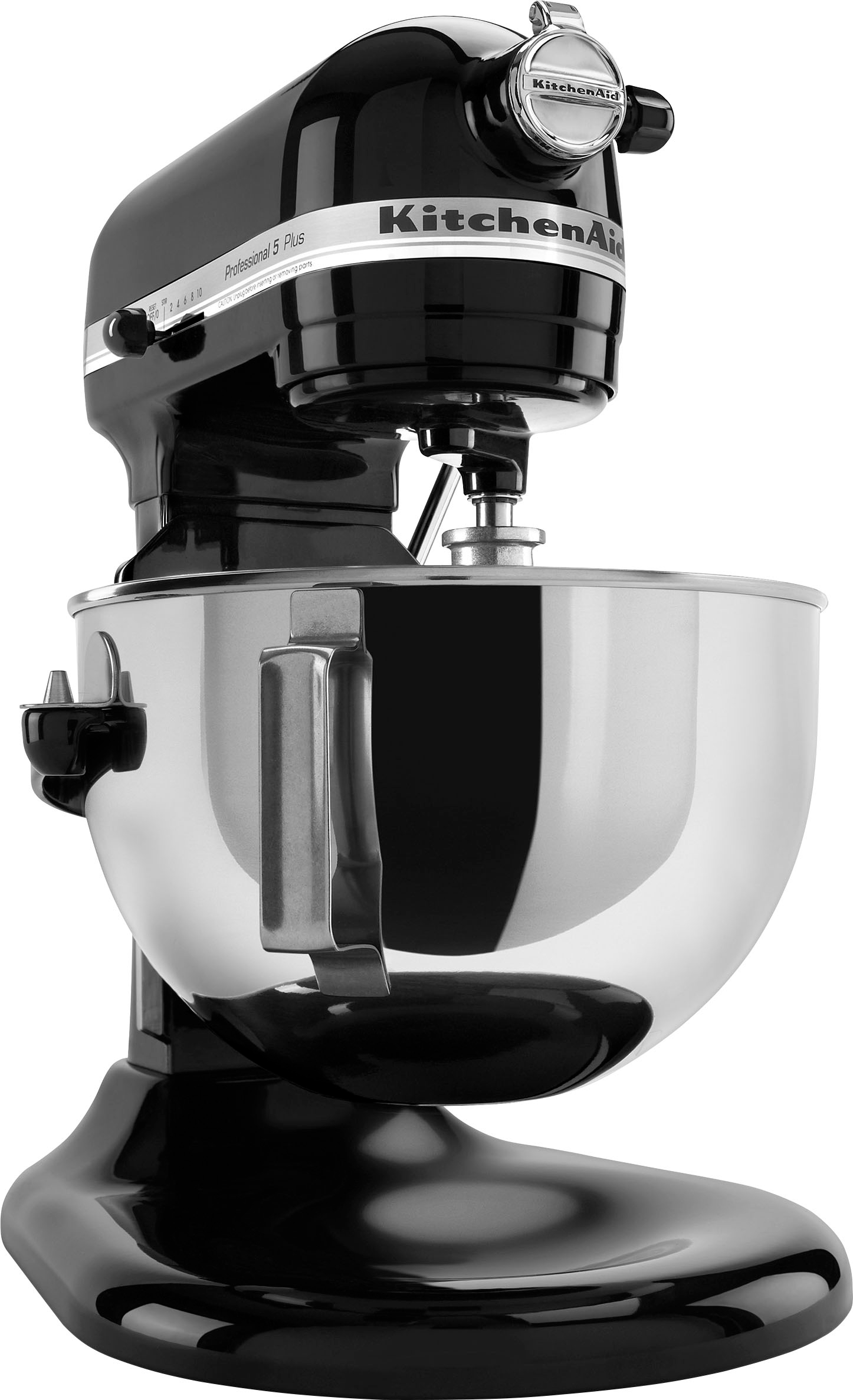 KitchenAid - Professional 5 Plus Series Stand Mixer - Onyx Black - Angle Zoom