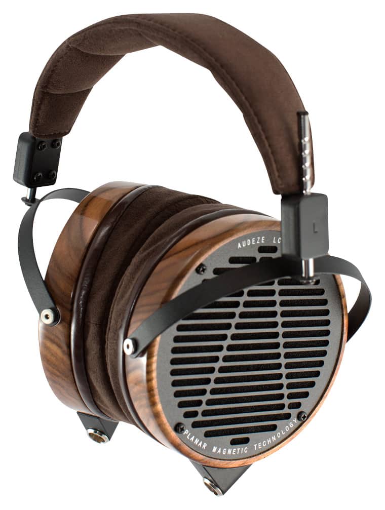 Audeze - LCD-2 Open-Back Pro Headphones - Black/Brown - Larger Front