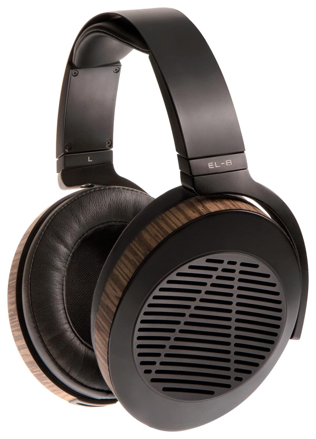 Audeze - EL-8 Open-Back Over-the-Ear Studio Headphones - Black/Brown - Larger Front