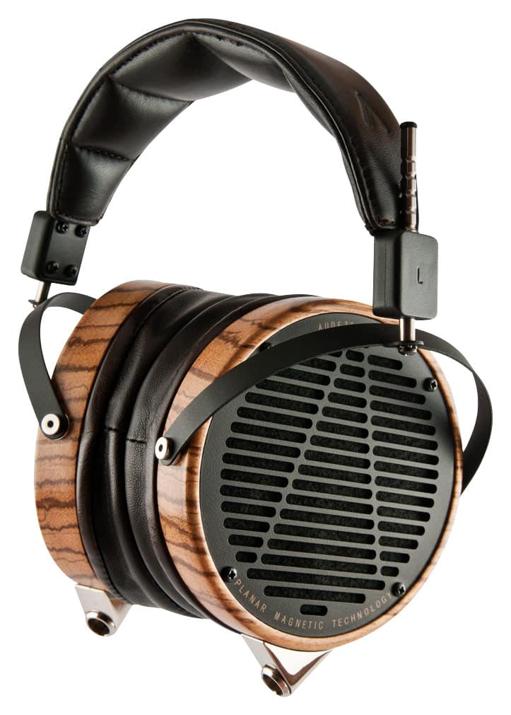 Audeze - LCD-3 Over-the-Ear Studio Headphones - Brown - Larger Front