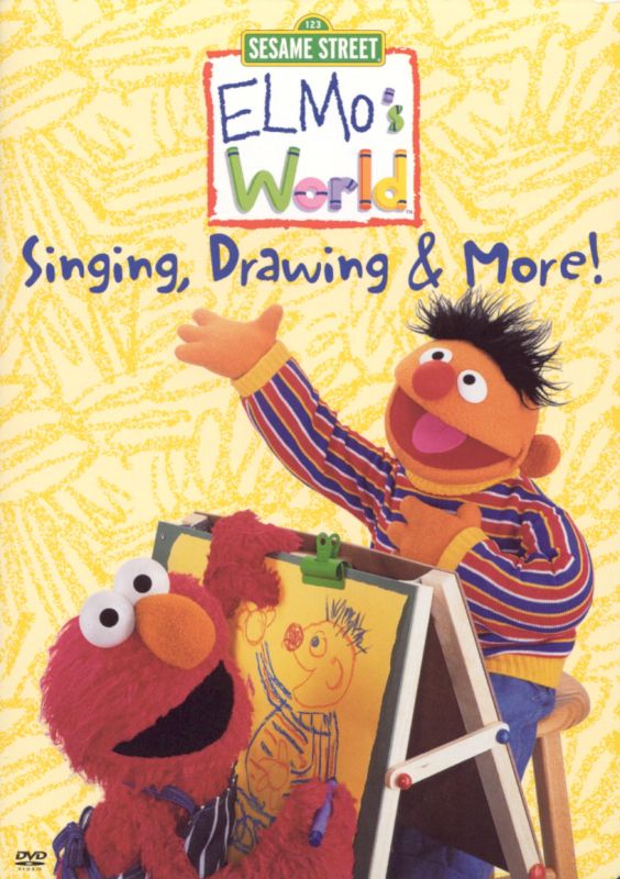 Elmo's World Singing, Drawing & More! (DVD) (English) 2000 Best Buy