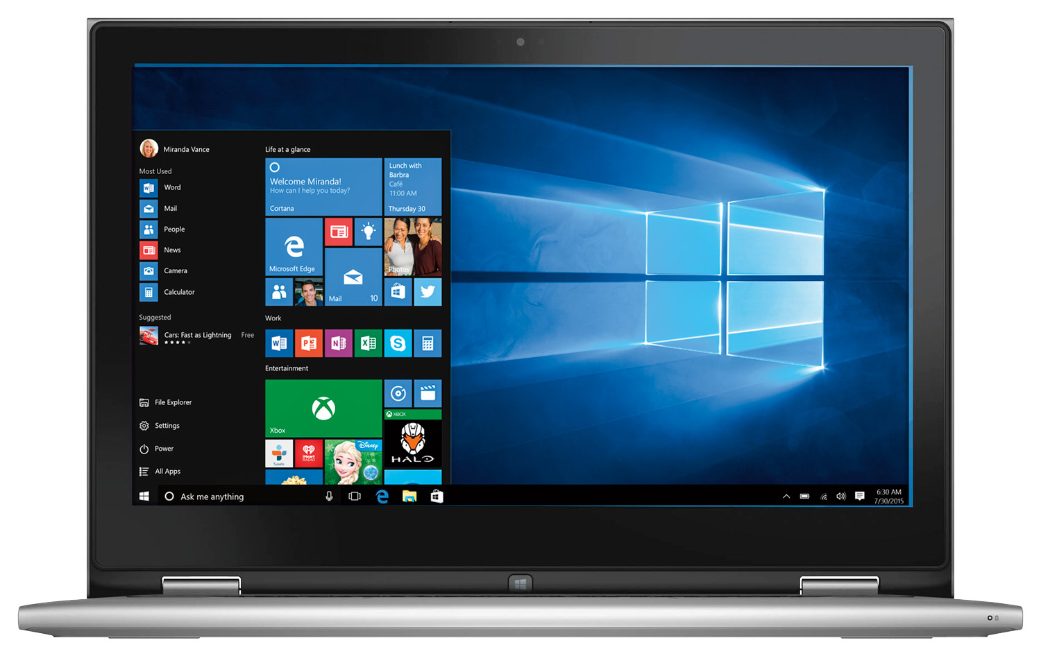 Dell Inspiron i7359-8404SLV 2-in-1 13.3" Touchscreen Laptop with Intel Core i7-6500U / 8GB / 256GB / Win 10