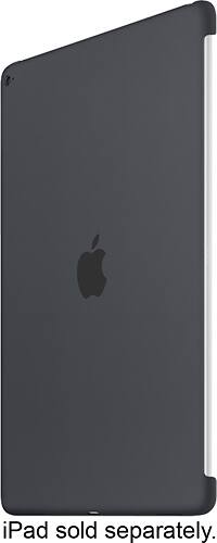 Apple - iPad® Pro Silicone Case - Charcoal Gray - Angle