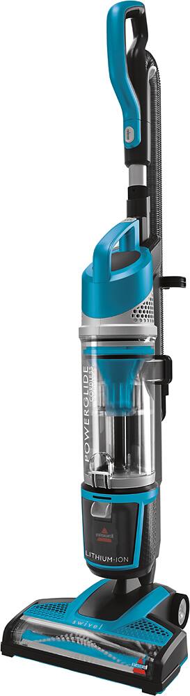 BISSELL - PowerGlide Bagless Upright Vacuum - Disc Teal/Titanium - AlternateView11 Zoom