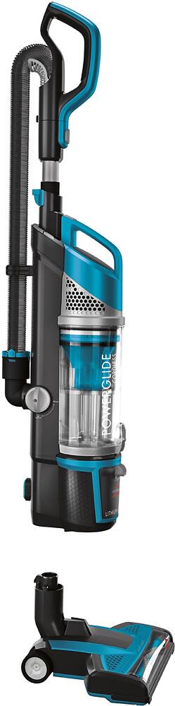 BISSELL - PowerGlide Bagless Upright Vacuum - Disc Teal/Titanium - AlternateView12 Zoom