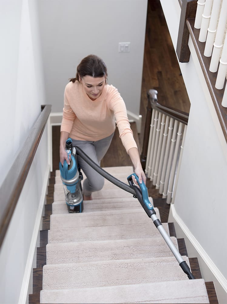 BISSELL - PowerGlide Bagless Upright Vacuum - Disc Teal/Titanium - AlternateView15 Zoom