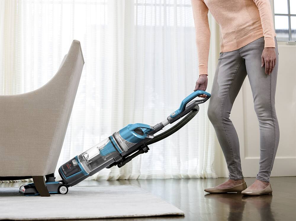 BISSELL - PowerGlide Bagless Upright Vacuum - Disc Teal/Titanium - AlternateView18 Zoom