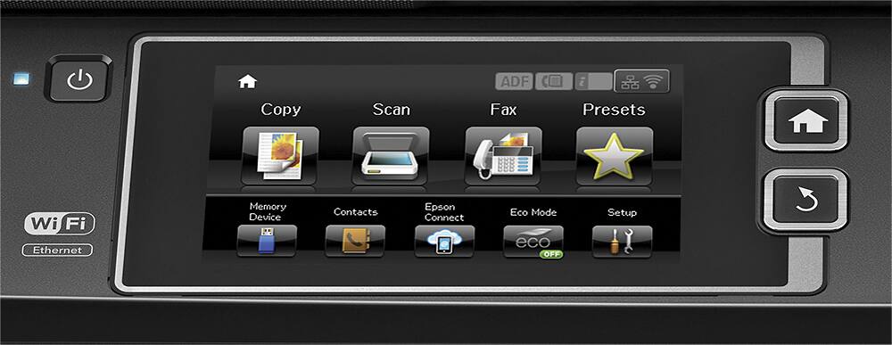 Epson - WorkForce Pro WF-4640 Wireless All-In-One Printer - Black - AlternateView11 Zoom