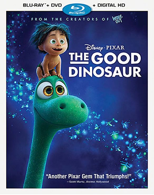 The Good Dinosaur [Includes Digital Copy] [Blu-ray/DVD]  (Enhanced Widescreen for 16x9 TV)  (English/French/Spanish)  2015 - Larger Front