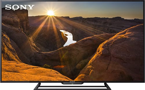 Sony - 48" Class - (47.6" Diag.) - LED - 1080p - Smart - HDTV - Black - Larger Front