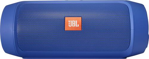 JBL - Charge 2+ Portable Wireless Stereo Speaker - Blue - Larger Front