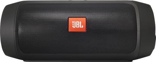 JBL - Charge 2+ Portable Wireless Stereo Speaker - Black - Larger Front
