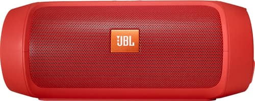 JBL - Charge 2+ Portable Wireless Stereo Speaker - Red - Larger Front