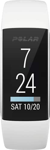 Polar - A360 Fitness Tracker + Heart Rate (Small) - White - Larger Front