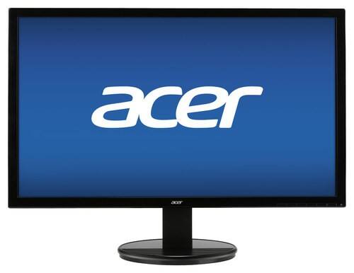 Acer - Refurbished 21.5" LED HD Monitor - Black - Larger Front