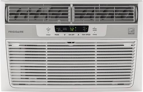 Frigidaire - 8,000 BTU Window Air Conditioner - White - Larger Front