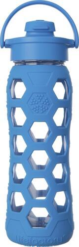 Lifefactory - 22-Oz. Water Bottle - Ocean Blue - Angle