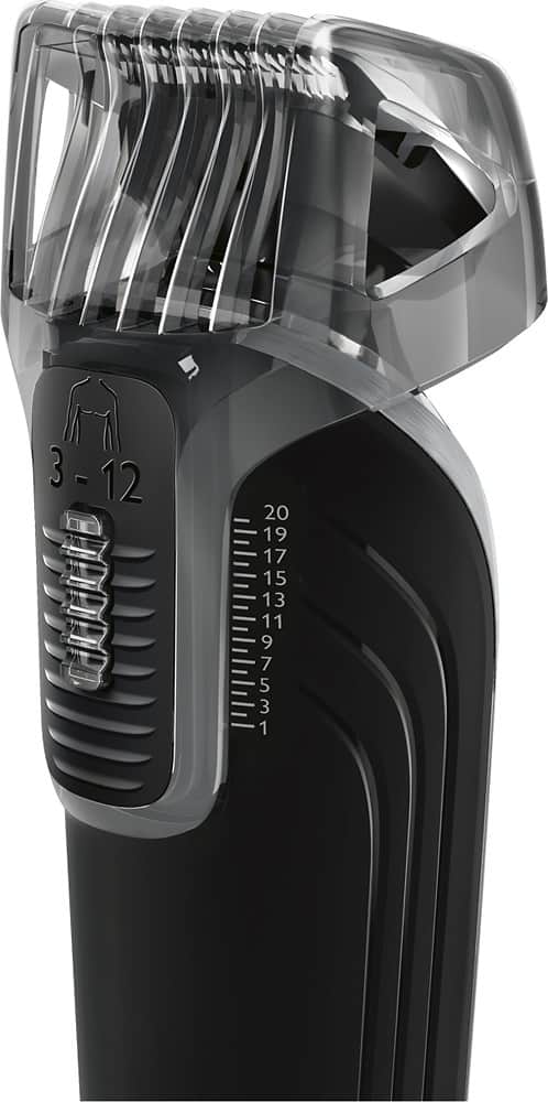 Philips Norelco - Multigroom 5100 All-In-One Trimmer Grooming Kit - Black/Silver - AlternateView18 Zoom