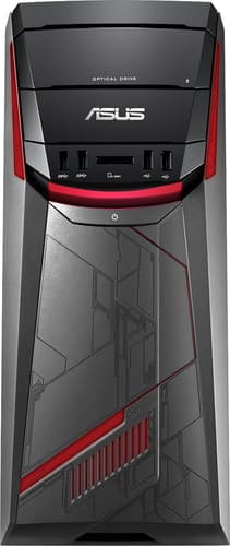 Asus - Desktop - Intel Core i5 - 8GB Memory - 1TB Hard Drive - Black - Larger Front