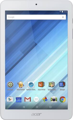 Acer - Iconia One - 8" Tablet - 16GB - Wi-Fi - White - Larger Front