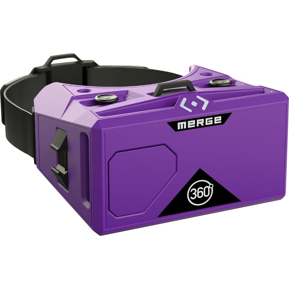 Merge - VR Goggles for 4-5.5" Smartphones - Purple - Angle