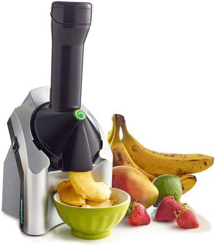 Healthy Foods - Yonanas Ice Cream Maker - Black/Silver - Larger Front