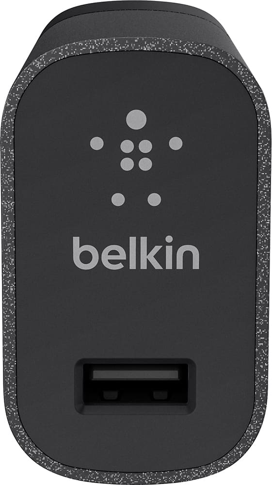 Belkin - MIXIT Metallic Wall Charger - Black - Front Zoom