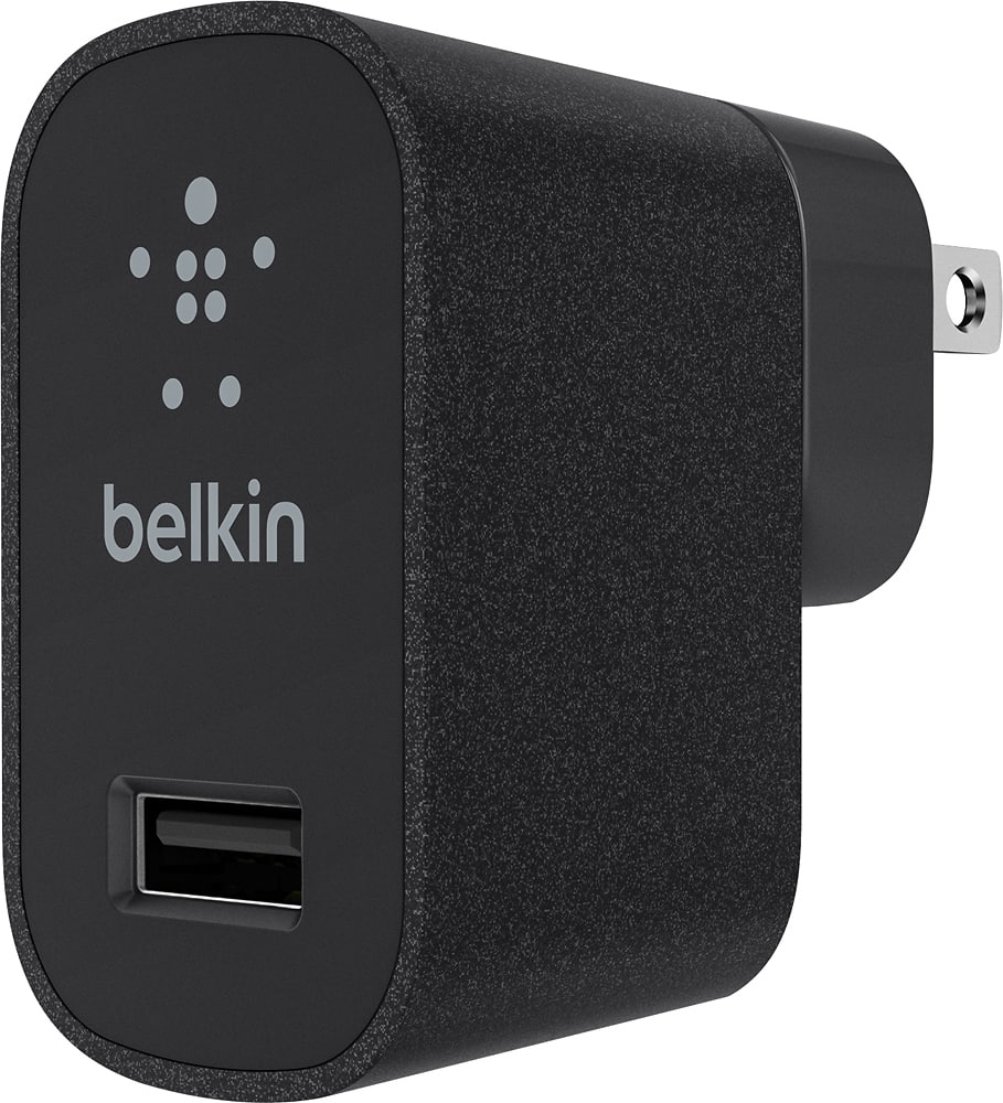 Belkin - MIXIT Metallic Wall Charger - Black - AlternateView1 Zoom