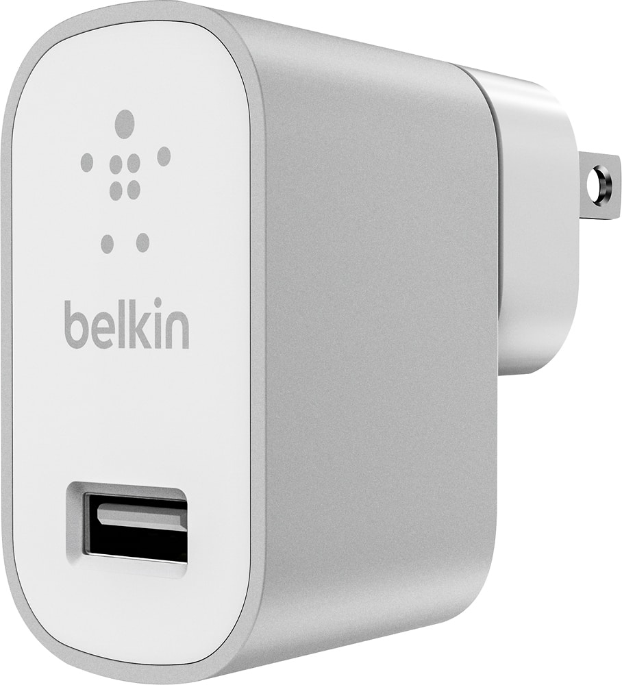 Belkin - MIXIT Metallic Wall Charger - Sliver - AlternateView11 Zoom