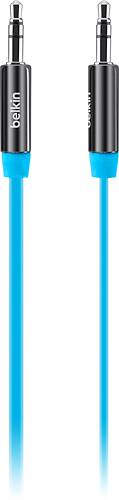 Belkin - MIXIT 3' Audio Cable - Blue - Larger Front