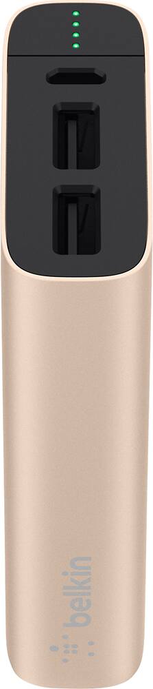 Belkin - MIXIT Portable Charger - Gold - AlternateView11 Zoom