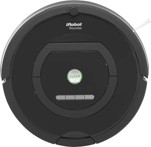 iRobot - Roomba 770 Vacuum Cleaning Robot - Black - Larger Front