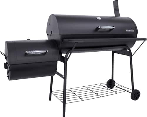 Char-Broil - American Gourmet 700 Series Offset Smoker - Black - Angle