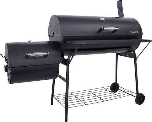 Char-Broil - American Gourmet 700 Series Offset Smoker - Black - Angle