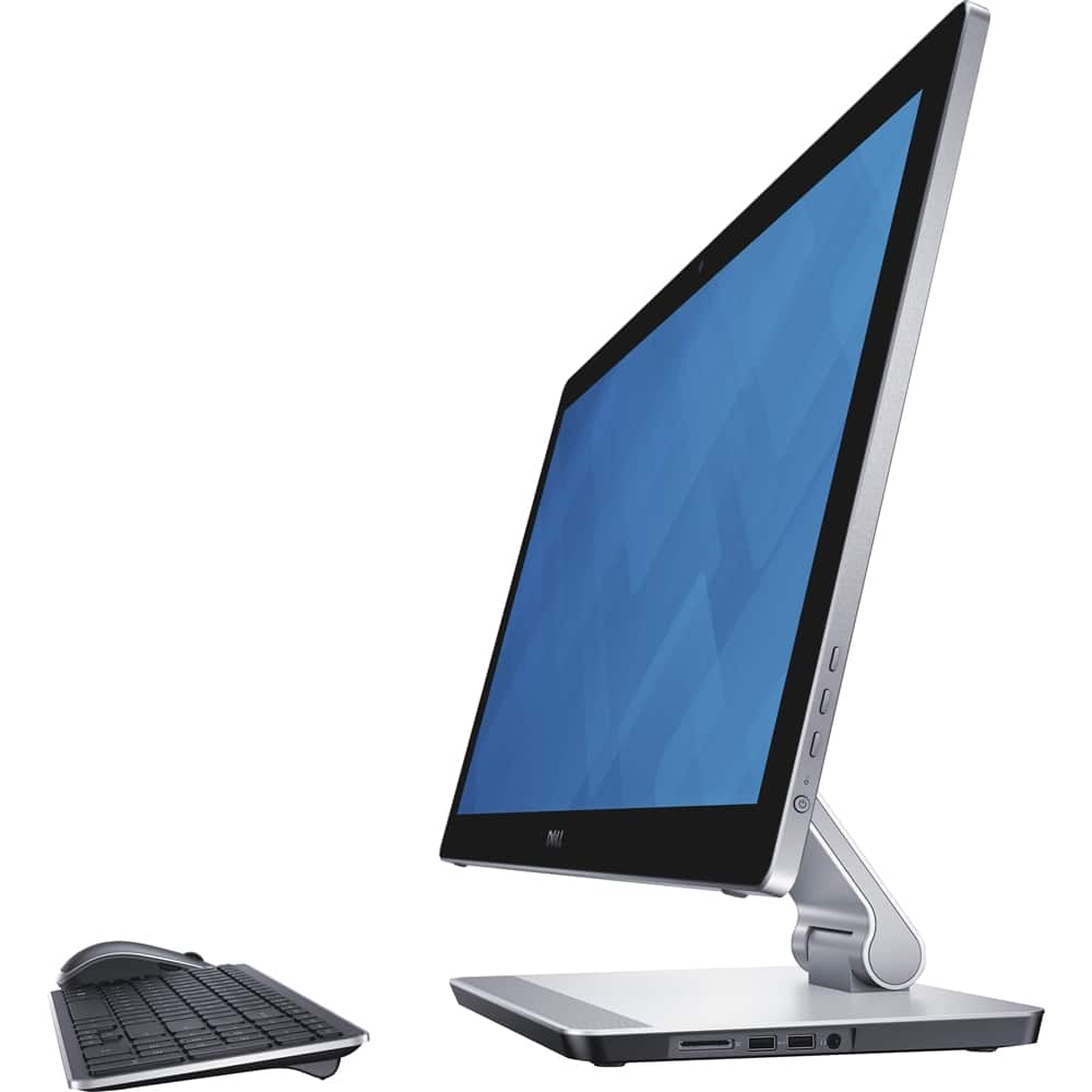 Dell - Inspiron 7459 23.8" Touch-Screen All-In-One - 16GB Memory - 1TB Hard Drive + 32GB Solid State Drive - Black/Silver - Left Zoom